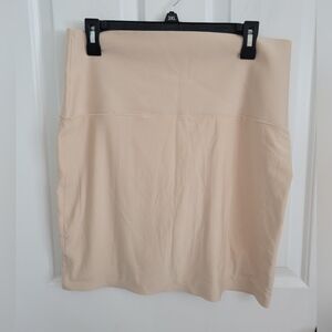 Maidenform Women’s Shapewear Slip Skirt Nude 3XL Body Shaper Smoothing